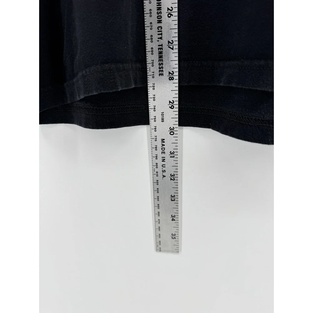 Polo Ralph Lauren Shirt Men's Short Sleeve V-Neck Black Red Pony Size XL - Picture 7 of 9